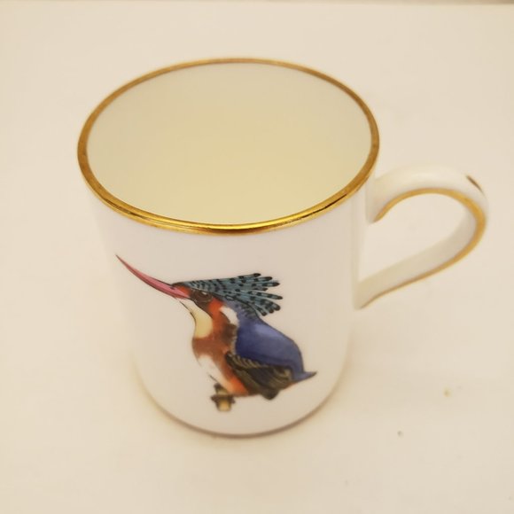 Set of 5 Vintage Hammersley & Co Bone China Bird Demitasse Cup and Saucer - Picture 9 of 16